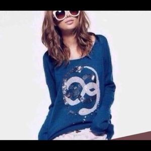 Wild fox white label 10%wool sweater